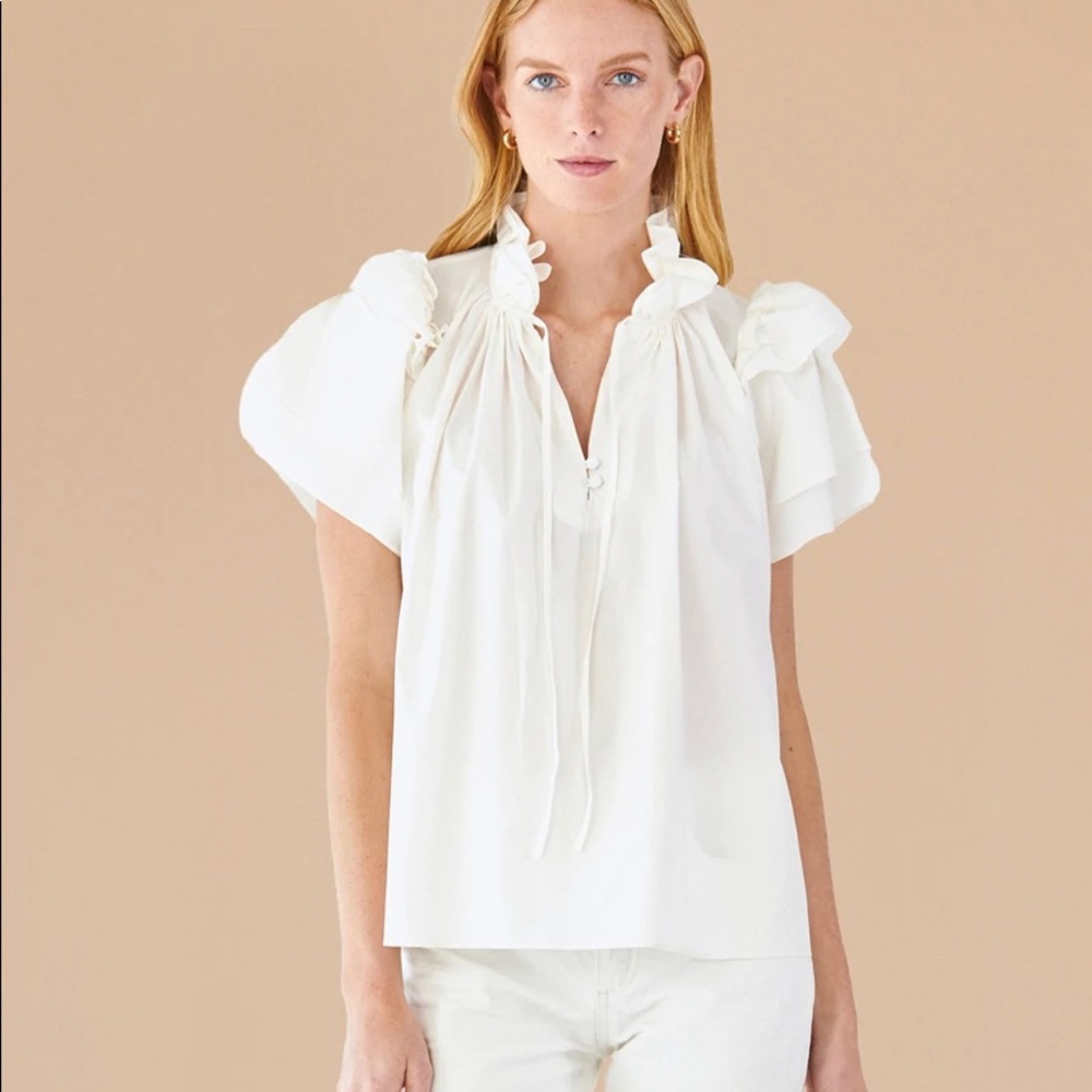 Hunter Bell Millie Top White